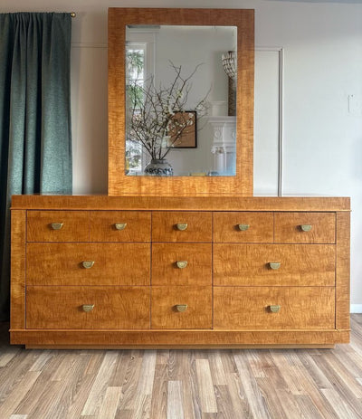 1970s Lane Dresser by Ray Sobota with Matching Mirror - Loft of Echoes