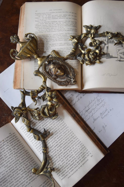 Belle - Époque gilt brass large salvage piece, late 19TH century - Loft of Echoes