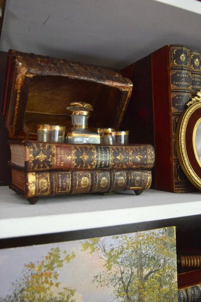 “Bibliothèque” liquor caddy. Napoléon III period, c. 1865–1880 - Loft of Echoes