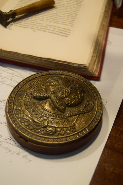 Bronze paperweight. Late 19th century. - Loft of Echoes