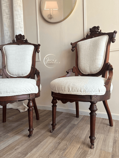 Eastlake Victorian Chairs 19TH Century - Loft of Echoes