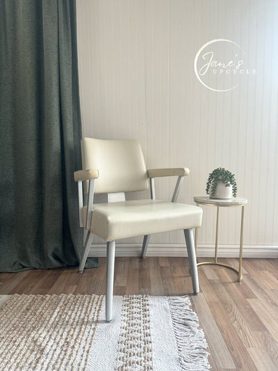 “GoodForm” Angular Aluminum Accent Chair 1960s - Loft of Echoes