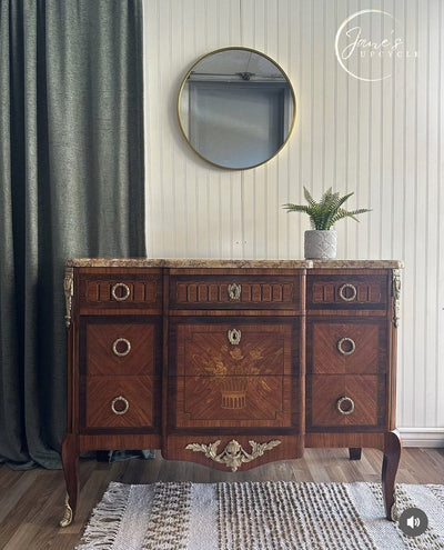 Louis XV Marquetry Dresser | Transitional Style | France, early 19TH Century - Loft of Echoes
