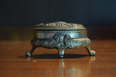 Rococo vanity jewelry casket, c. 1900–1920 (Continental) - Loft of Echoes